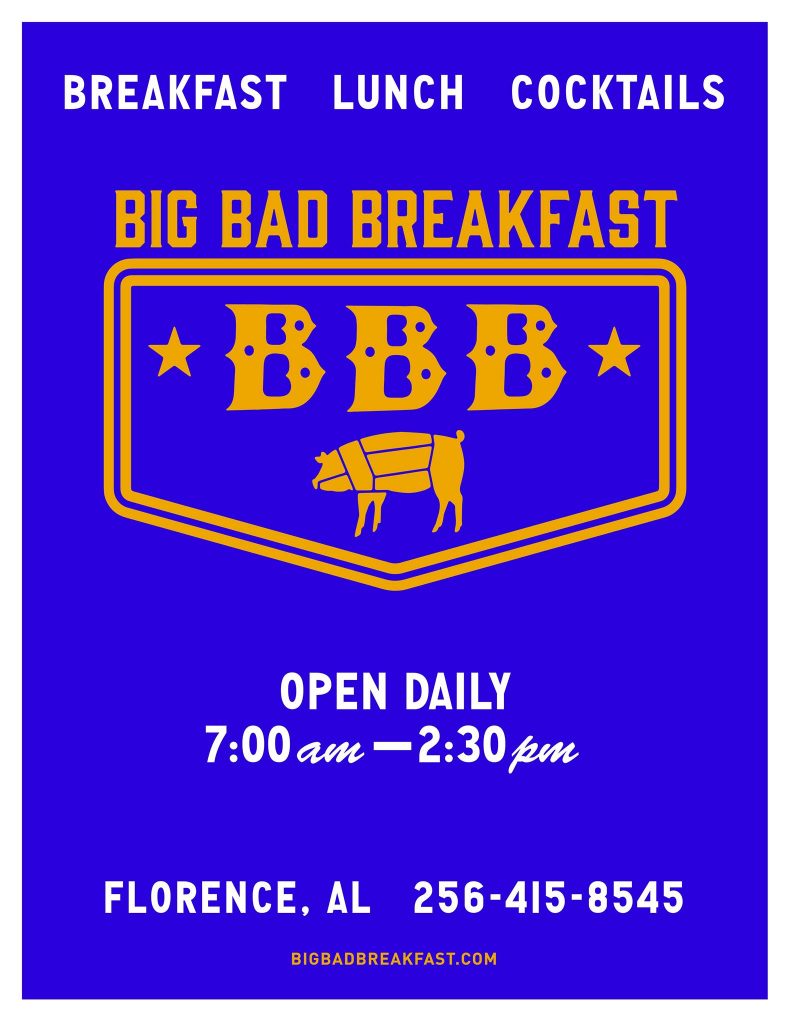 Big Bad Breakfast Florence Menu 1