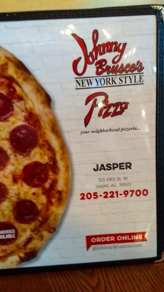 Johnny Bruscos New York Style Pizza Menu 1 1