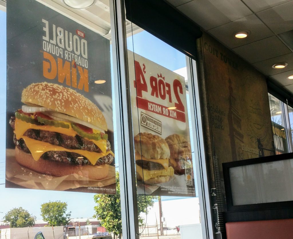 Burger King Menu 2 4