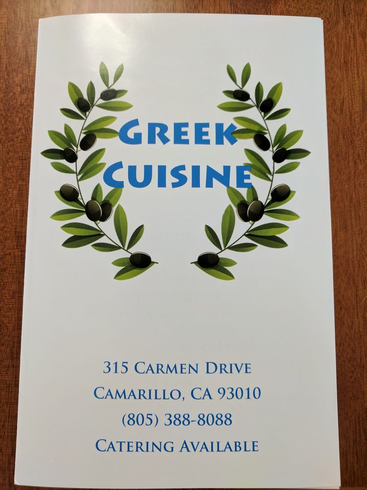 Greek Cuisine Menu 11