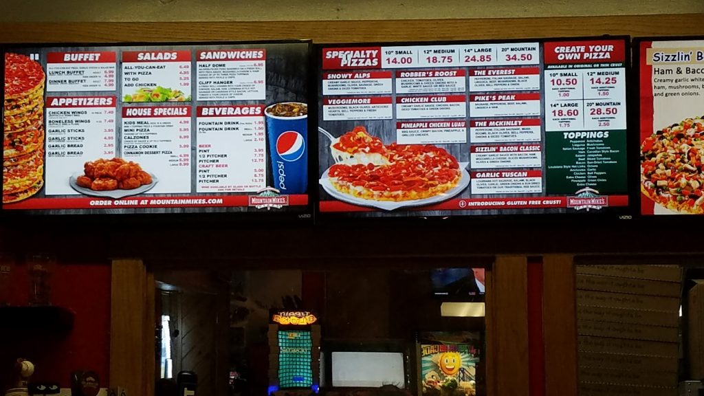 Mountain Mikes Pizza Menu 1 Discovery Bay