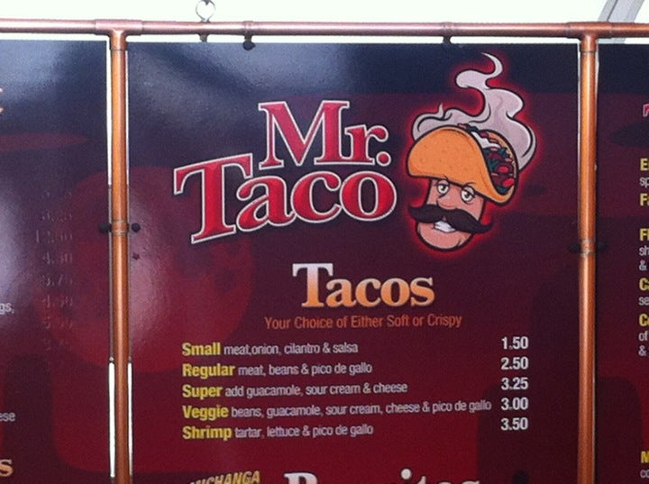 Mr Taco Menu 1 Fremont