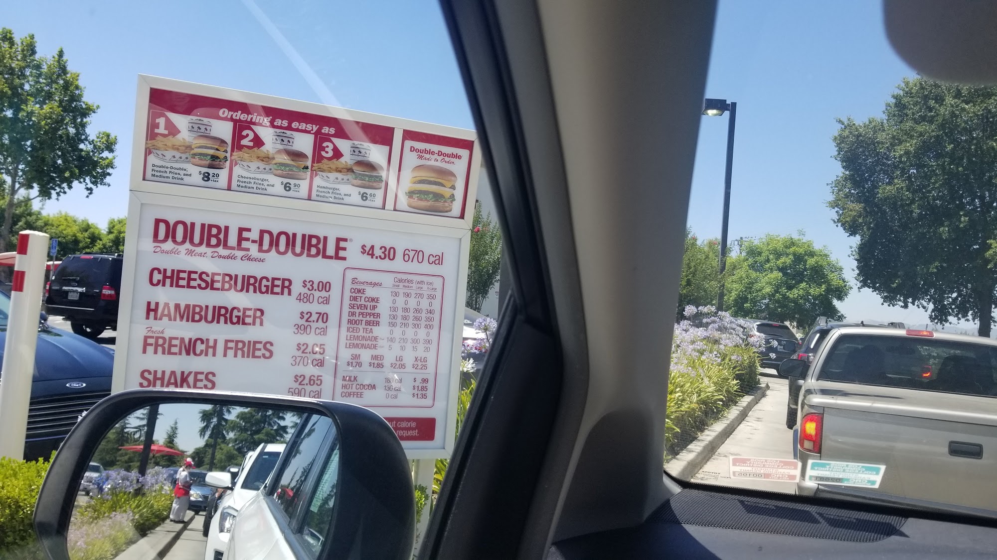 In N Out Burger Menu 5 2 Livermore