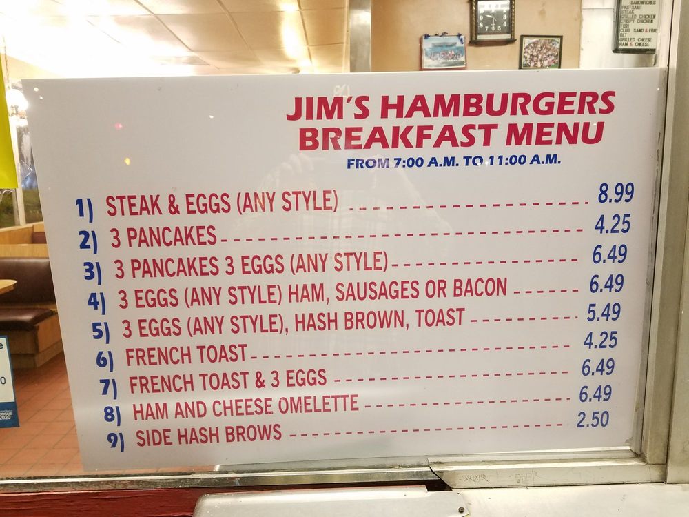 Jims Burgers Menu 2 1 Lennox