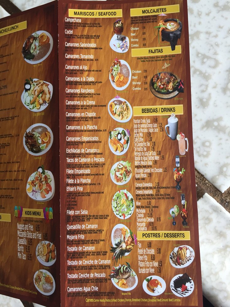 Agaves Mexican Grill Menu 1