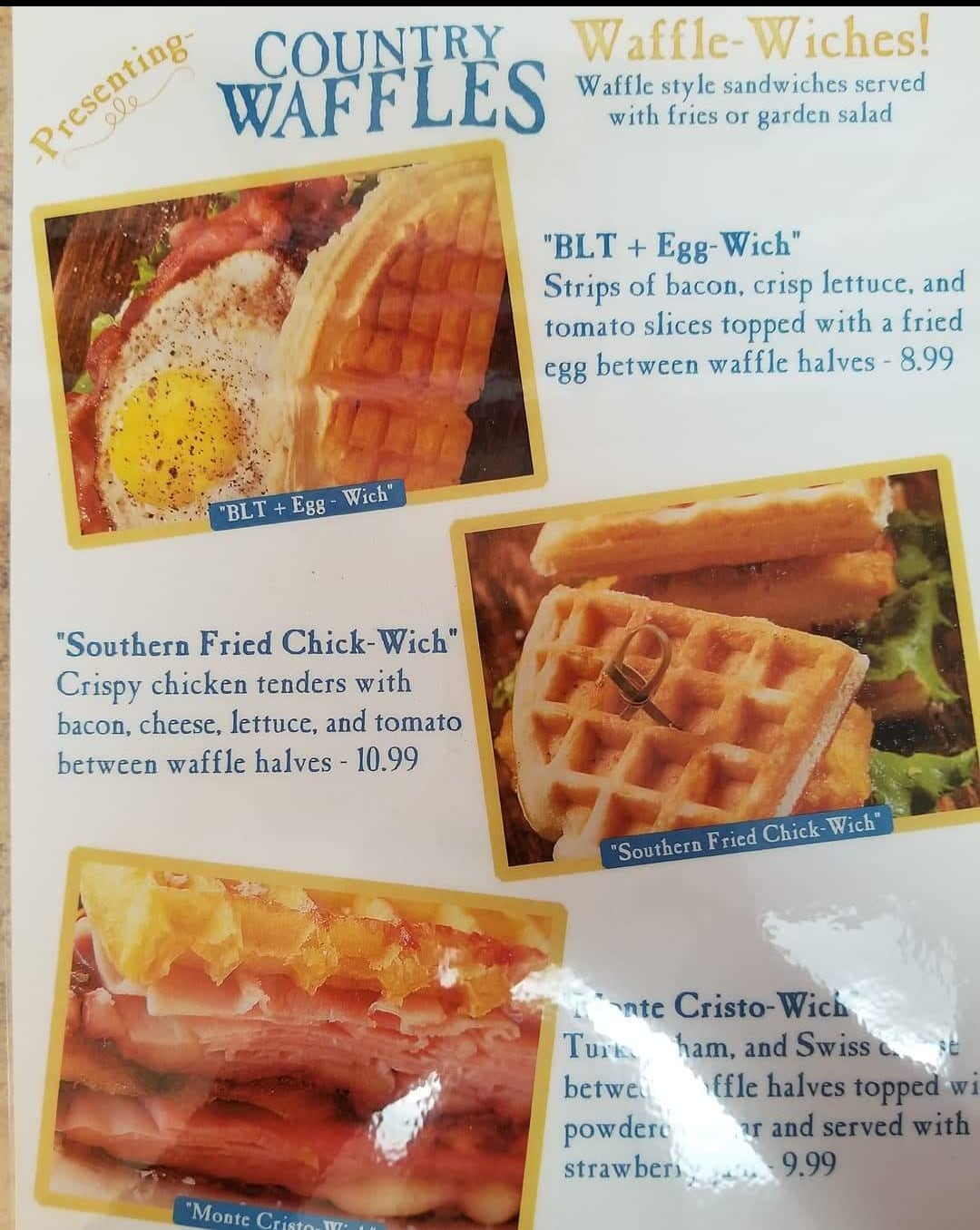 Country Waffles Merced Menu 2