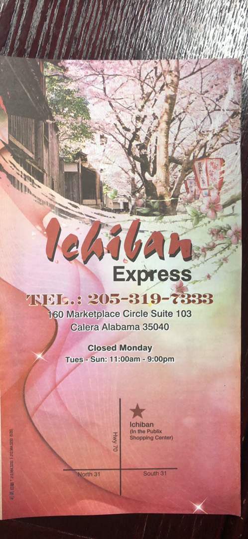 Ichiban Express Menu 3