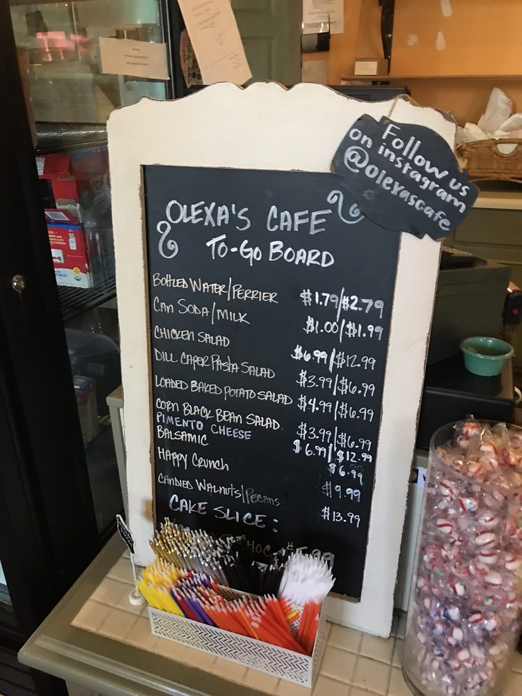 Olexas Catering Cafe and Cakes Menu 4