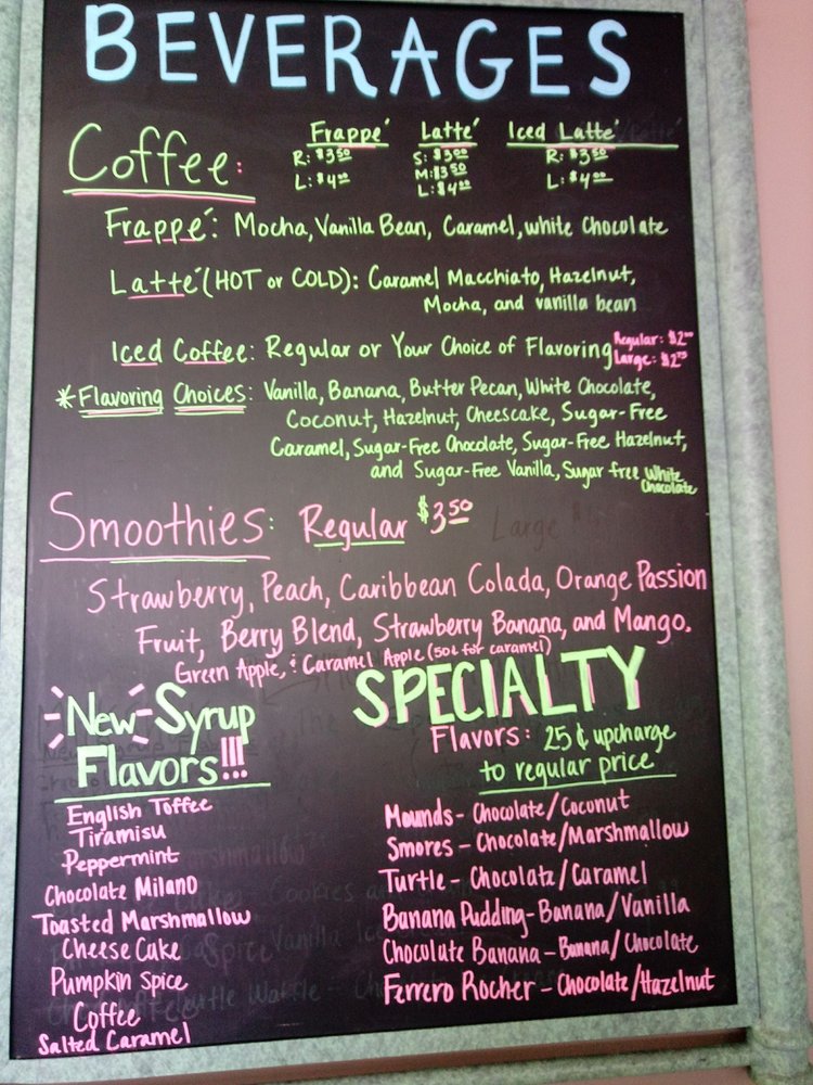The Grind Cafe and Coffee Shop Menu 3