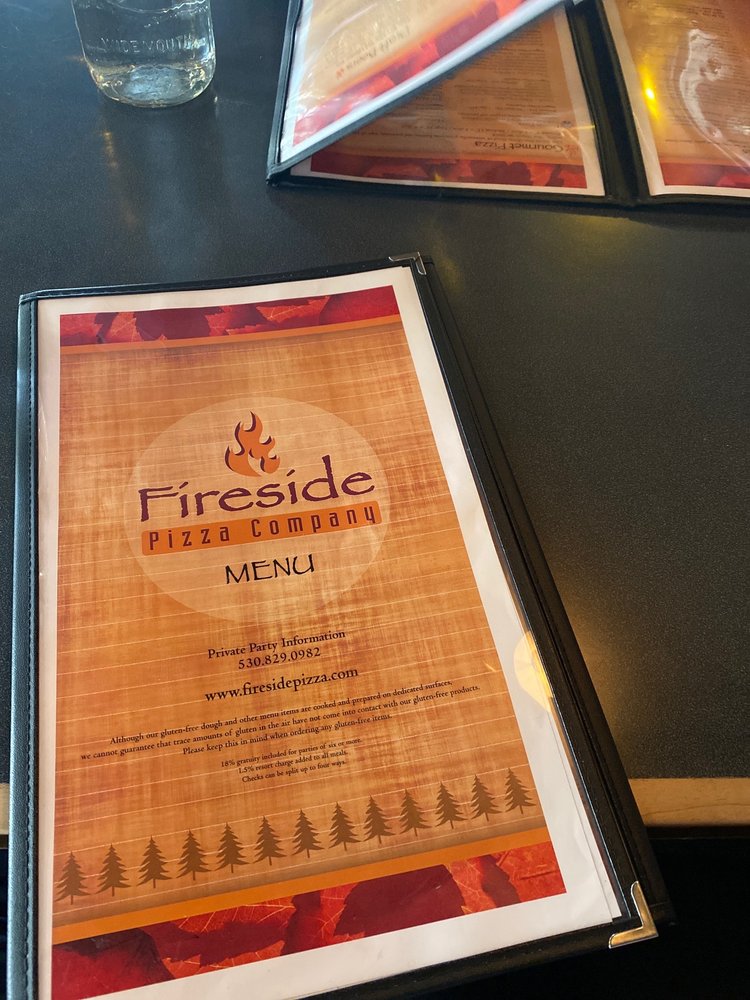 Fireside Pizza Company Menu 2 Olympic Valley