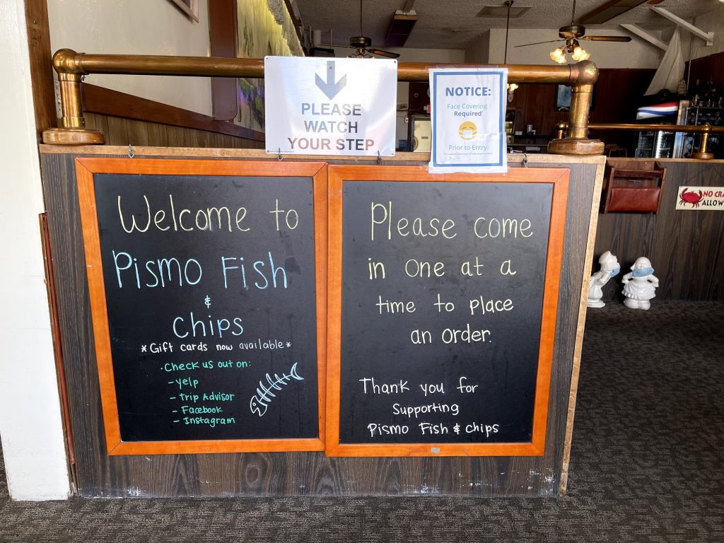 Pismo Fish And Chips Menu 7 Pismo Beach