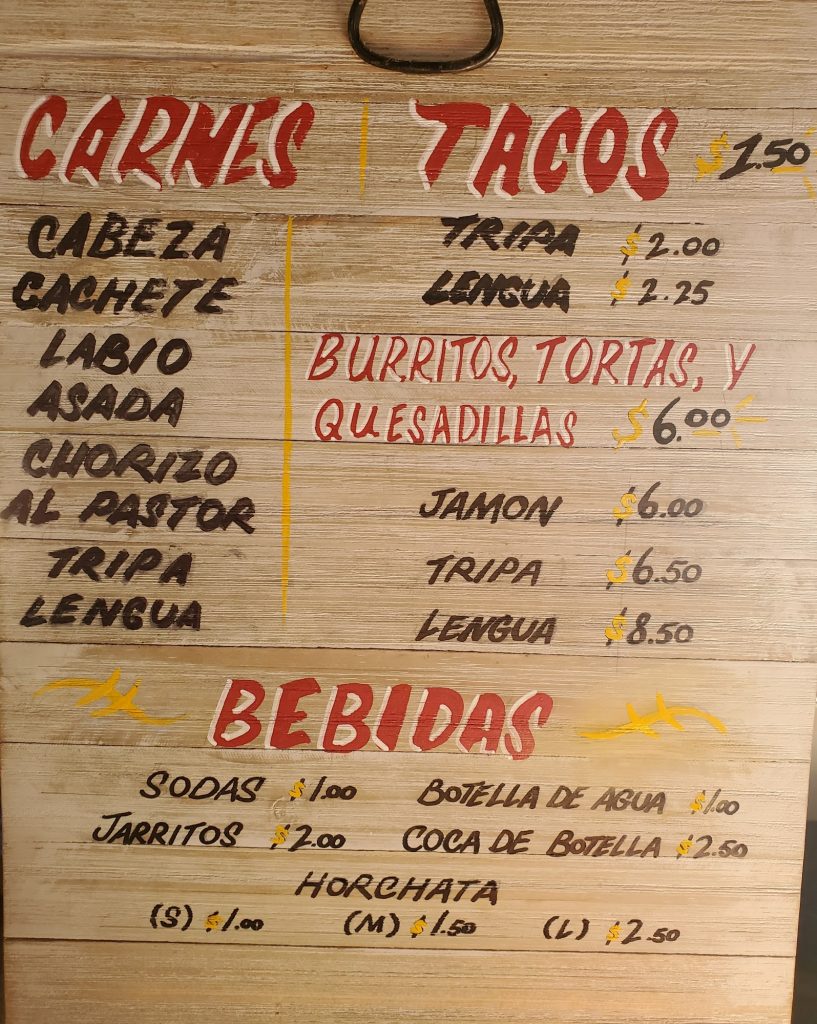 Tacos Al Vapor Uruapan Menu 3 Orange Cove