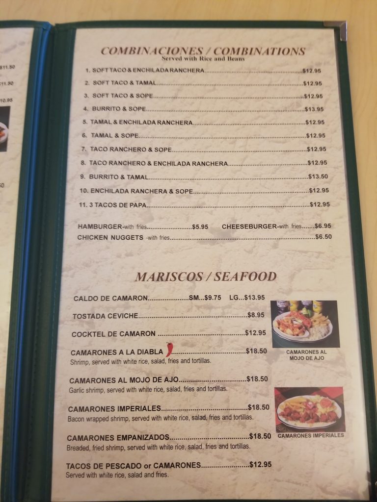 El Abuelo Restaurant Menu 10 San Fernando