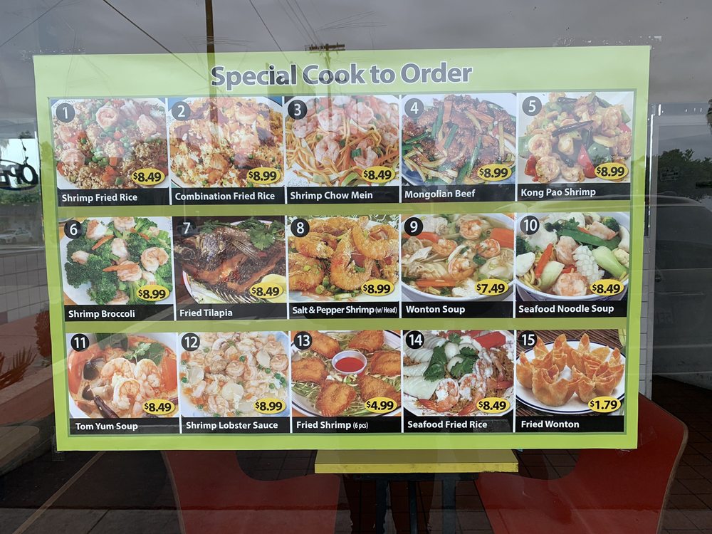 Lees Chinese Fast Food Menu 1 San Pedro