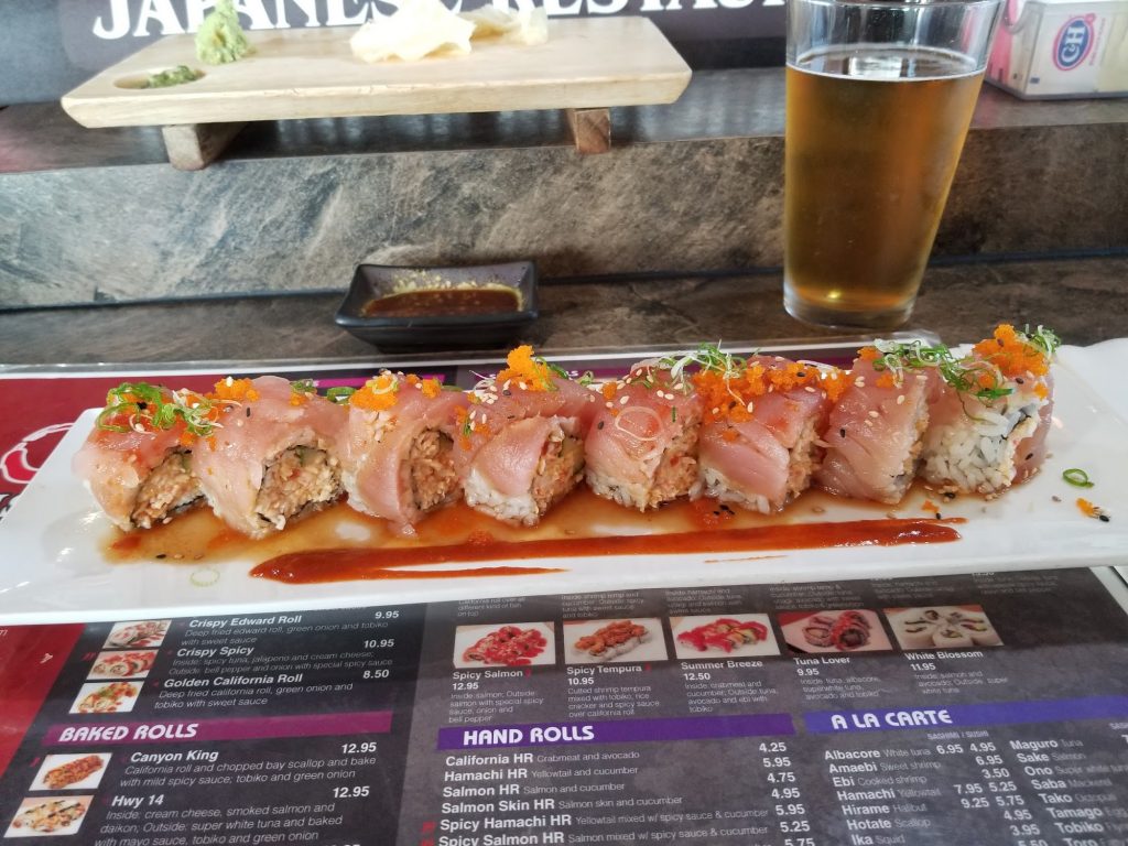 O Sushi Menu 4