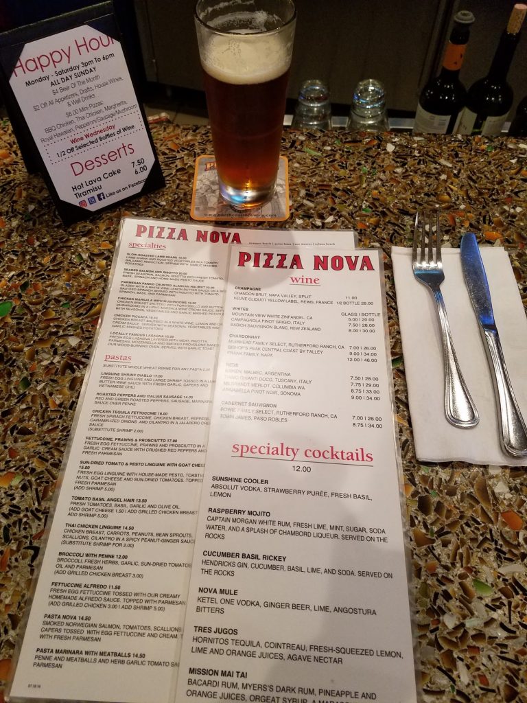 Pizza Nova Menu 4