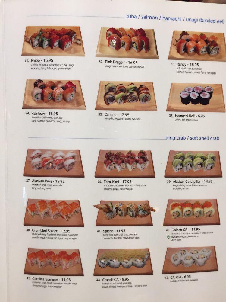 Sushi O Sushi Japanese Cuisine Menu 4