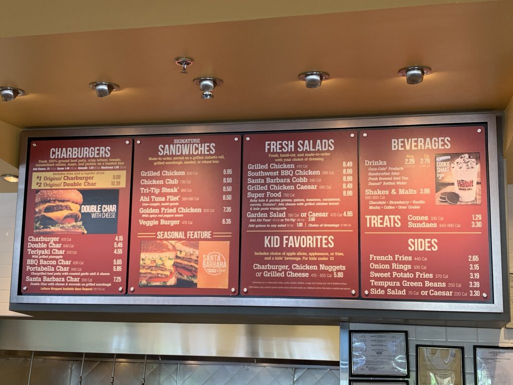The Habit Burger Grill Menu 5 1 San Jose
