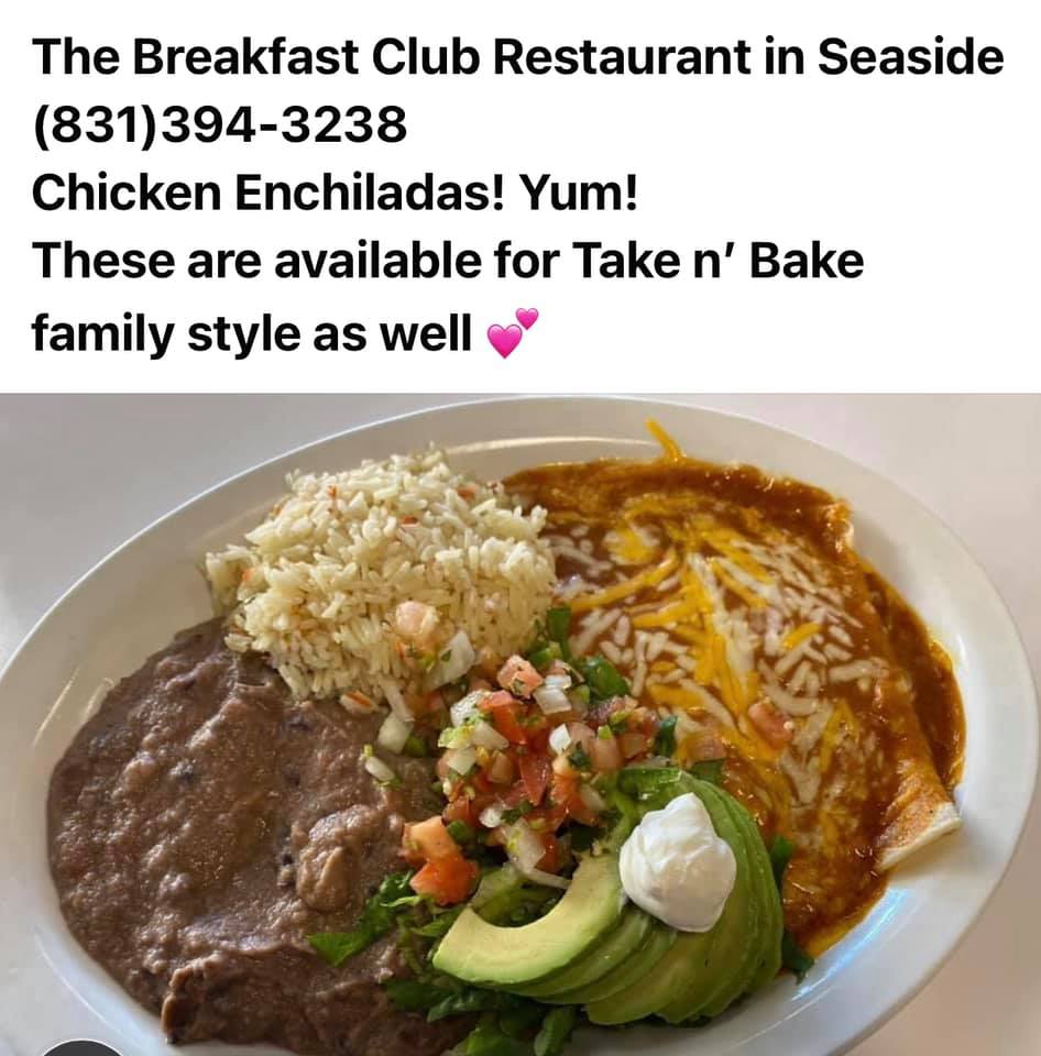 The Breakfast Club Menu 7 Seaside
